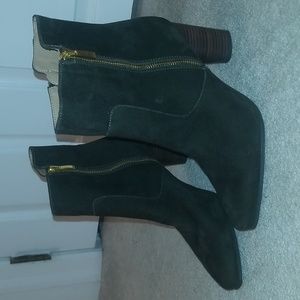 Aerosoles heelrest suede leather heeled boots size 9